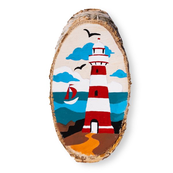 Набор для росписи на спилах "Маяк" KOR-04795