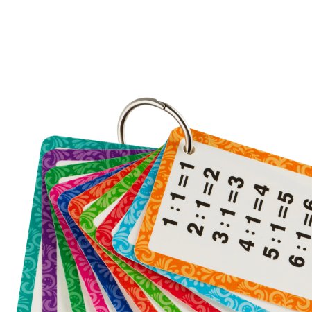 Обучающие карточки ТРИ СОВЫ "Таблица умножения/Таблица деления" 10 шт, двусторонние, ламинированные RE-ОК_57161