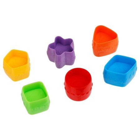 Набор для песка ТРИ СОВЫ сортер-ведро "Забавные мордашки" 14 предметов (ведро, крышка, 12 формочек) RE-ИНС_004