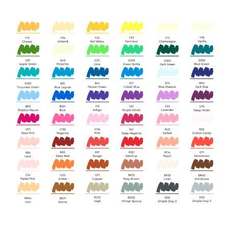 Набор маркеров SKETCHMARKER Pop Art style 48 шт поп арт пластик.бокс MPSM-48POPART Набор маркеров SKETCHMARKER Pop Art style 48 шт поп арт пластик.бокс MPSM-48POPART