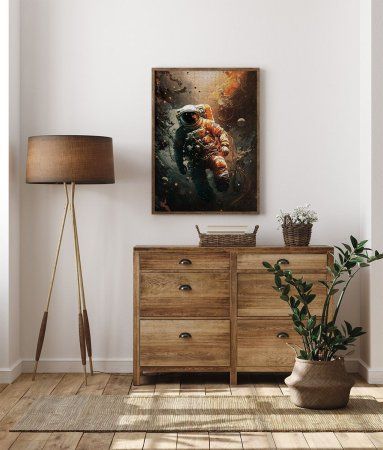 Пазл 1000 элементов ФРЕЯ "Космонавт в бесконечности" PZL-1000/47