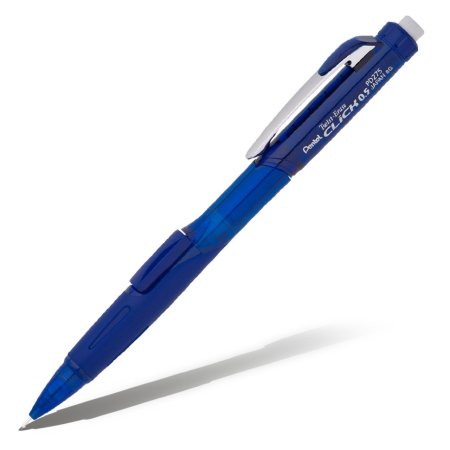 Карандаш PENTEL CLICK Twist-Erase автоматический, с боковой кнопкой 0.5 мм, синий корпус PD275T-CX