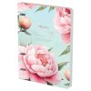 Тетрадь на кольцах 120л. A5 BG "Розовые розы" картон, soft-touch ламинация, тиснение фольгой RE-ТК5к120_лс_тф_57858