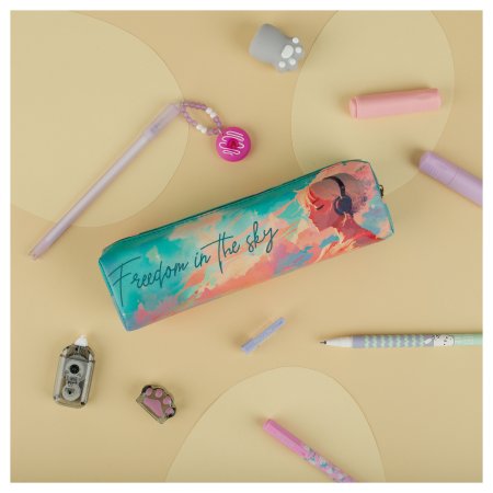 Пенал мягкий MESHU "In the sky" 200 x 55 x 40 мм, искусственная кожа RE-MS_57836