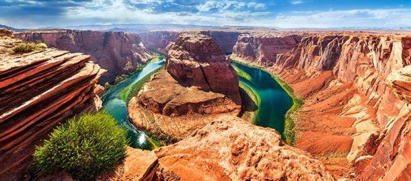 Пазл Castorland 600 HORSESHOE BEND, GLEN CANYON, ARIZONA B-060122