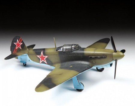 Сборная модель: Советский истребитель Як-1Б, З-4817 Сборная модель: Советский истребитель Як-1Б, З-4817
