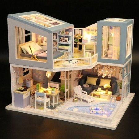 Румбокс: MiniHouse Голубая мечта UD-M910K