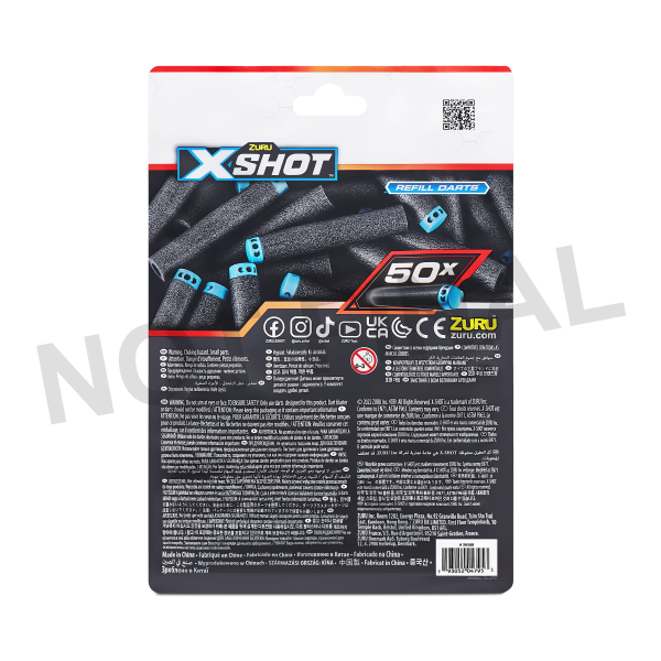 Снаряды для бластера ZURU X-Shot EXCEL 50 шт IT-36588