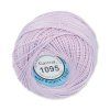 Пряжа GAMMA Ирис 100% хлопок 1 x 10 г 82 ± 3 м №1095 св.сиреневый GAM-IRI-1-1095