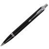 Ручка шариковая PARKER IM Essential Muted Black CT синяя, 1.0 мм, кнопочный механизм, подарочная упаковка RE-2143632