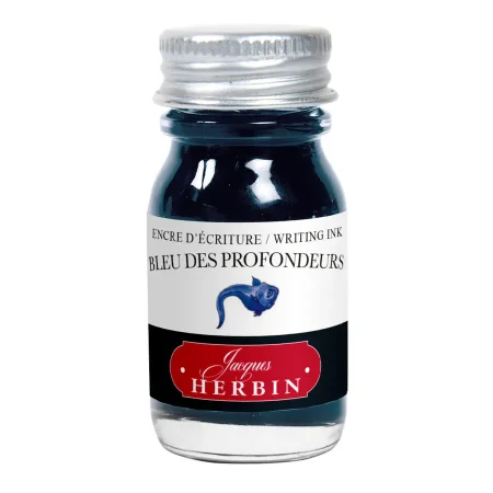 Чернила J. Herbin в бутылочке 10 мл, 18 Глубокий синий (Bleu des Profondeurs) RH-11518T