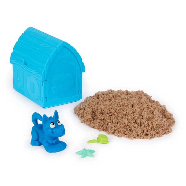 Кинэтик Сэнд. Кинетический песок 170 г. с фигуркой-сюрпризом Kinetic Sand ROS-43818