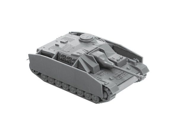 Сборная модель: Немецкое штурмовое орудие StuG IV, сборка без клея З-6284