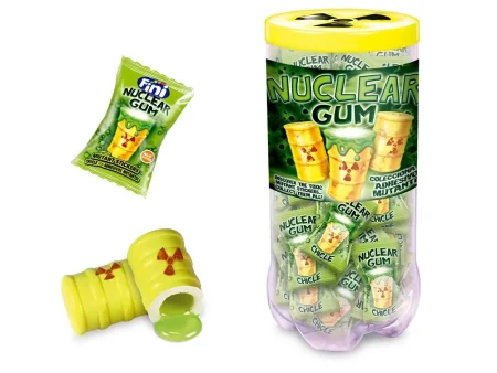 Жев.резинка "Гигант Ядерный взрыв" с накл!!!(нач.клубника+лимон-лайм) 14 г /FINI Испания/ Жев.резинка "Гигант Ядерный взрыв" с накл!!!(нач.клубника+лимон-лайм) 14 г /FINI Испания/
