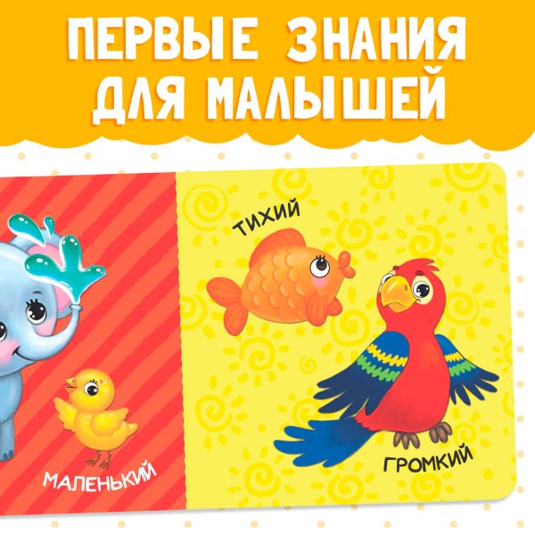 Книга развивающая "Большой и маленький" SIM-3928882