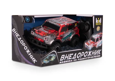 Машинка Р/У Kid Rocks 1:24 Внедорожник, красный IT-RC1873