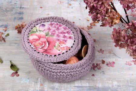 Заготовка для декорирования Mr.Carving Панно с перфорацией "Круг" d 24 см х 0.4 см фанера БА-05