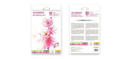 Набор маркеров SKETCHMARKER Botanical 10 шт + коробка MPSM-10BOTN Набор маркеров SKETCHMARKER Botanical 10 шт + коробка MPSM-10BOTN
