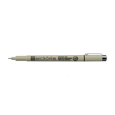 Ручка капиллярная SAKURA Pigma Micron 0.45 мм Черный RTXSDK0549