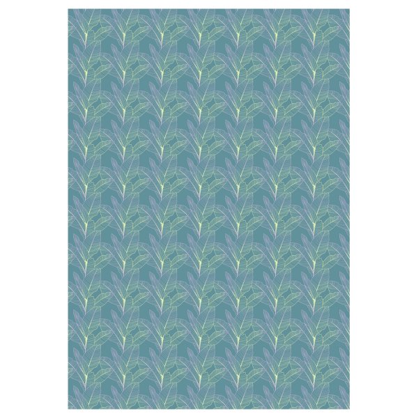 Упаковочная бумага глянцевая MESHU "Grace twigs" 1л. 70 x 100 см 80 г/м2, ассорти, 1 шт RE-MS_62830