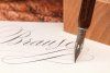 Набор для каллиграфии BRAUSE Calligraphy & Writing Set 6 перьев, деревянный держатель RH-137B