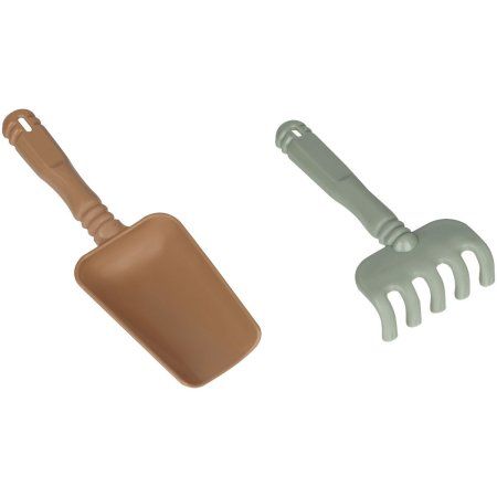 Набор для песка ТРИ СОВЫ "Грузовик" 6 предметов (грузовик, совок, грабли, 3 формочки) RE-ПИО_019