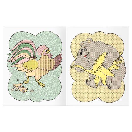 Раскраска водная 200 x 250 мм ТРИ СОВЫ "Раскрась водой. Любимые сказки" 8 стр. RE-PvА4_56507