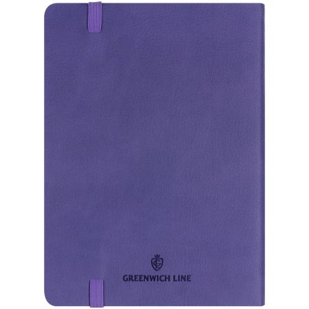 Записная книжка А6 80л. Greenwich Line "Classic. Lilac" ЛАЙТ, кожзам, с резинкой, фактурное тиснение, блок в клетку RE-NA6_50842 Записная книжка А6 80л. Greenwich Line "Classic. Lilac" ЛАЙТ, кожзам, с резинкой, фактурное тиснение, блок в клетку RE-NA6_50842