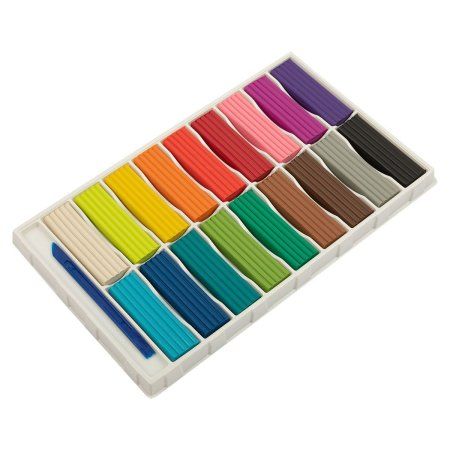 Пластилин классический "Лео" "Играй" 360 г 18 цв LPMC-0118