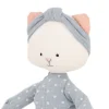 Мягкая игрушка ORANGE TOYS Кошечка Кристи в голубом платье 30 см ORT-CM01-29/13
