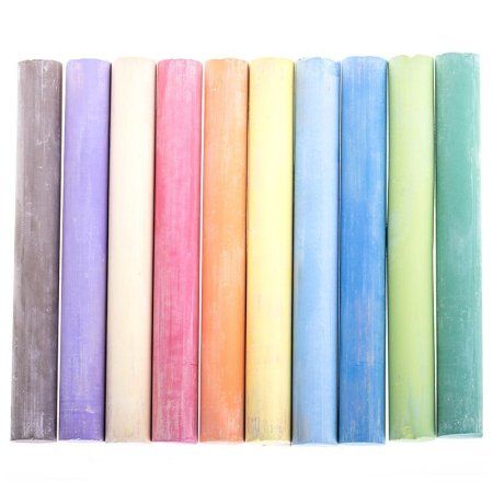 Мелки цветные JOVI 10 цв круглые RE-1020