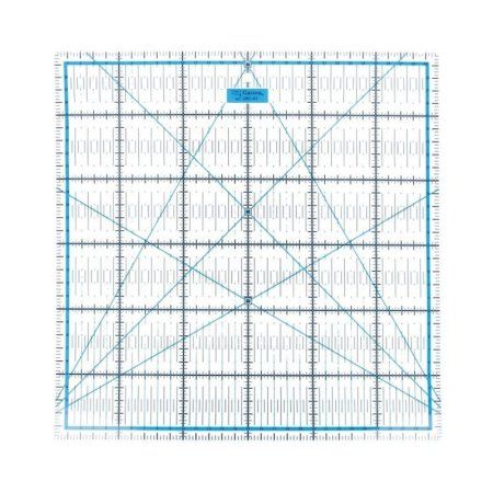 Линейка для пэчворка GAMMA пластик 30 x 30 см в пакете QRL-03