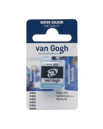 Краска акварельная VAN GOGH кювета №533 Индиго new MP20865331