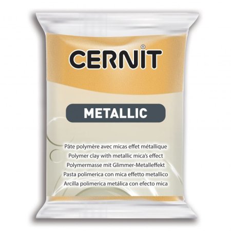 Пластика полимерная запекаемая CERNIT Metallic 56 г (050 золото) RH-CE0870056050