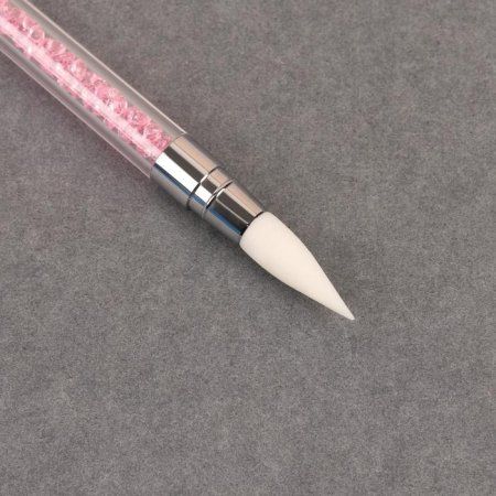 Дотс 2-х сторонний 14 см силикон/металл, розовый QF SIM-5156377 Дотс 2-х сторонний 14 см силикон/металл, розовый QF SIM-5156377