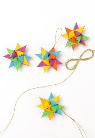 Бумага для складывания звёздочек FOLIA 130 г/м2 35 x 1 см, 100 полосок FL-1295