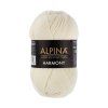 Пряжа ALPINA Harmony 100% мериносовая шерсть 1 x 50 г 175 ± 5 м №01 белый ALP-HAR-01