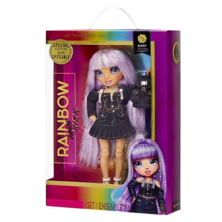 Рейнбоу Хай. Кукла Junior Айвери Стайлс 24 см фиол.с акс. RAINBOW HIGH ROS-42092 Рейнбоу Хай. Кукла Junior Айвери Стайлс 24 см фиол.с акс. RAINBOW HIGH ROS-42092