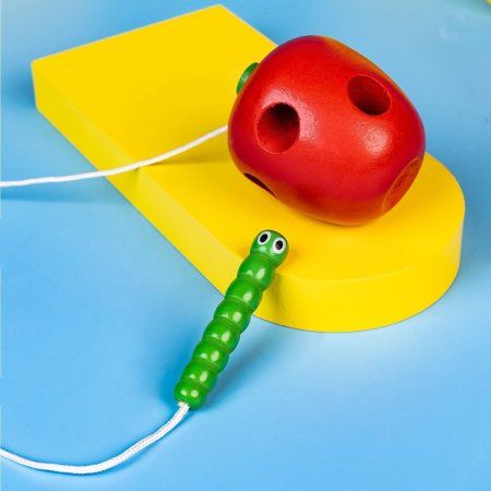 Шнуровка "Яблочко с червячком" SIM-281136