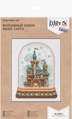 Набор для вышивания KLART "Волшебный замок" 13.5 x 17 см 8-536