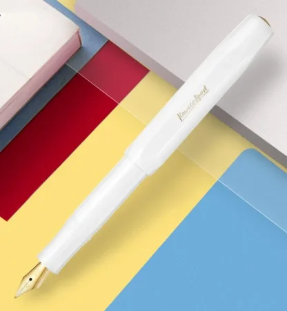 Ручка перьевая KAWECO CLASSIC Sport F 0.7мм белый корпус MP10000006