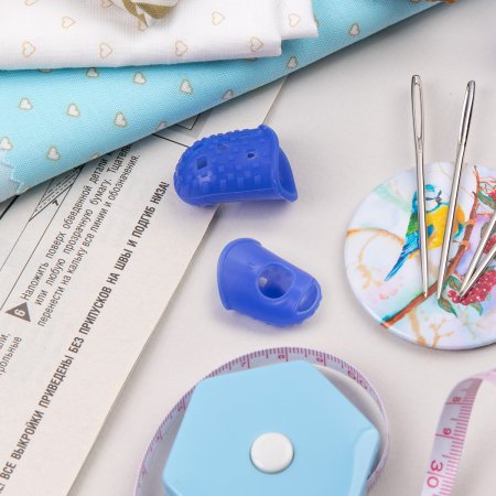 Наперсток GAMMA резиновый силикон 2 размера: "M", "L" в блистере NGR-02