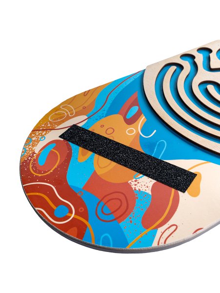 Балансир "Балансборд" с лабиринтом, одна точка опоры KOR-02449