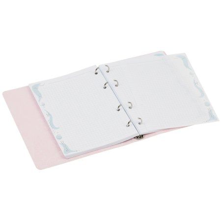 Тетрадь на кольцах 120л. A5 MESHU "Candy color" картон, мат. ламинация, тиснение фольгой RE-MS_44517