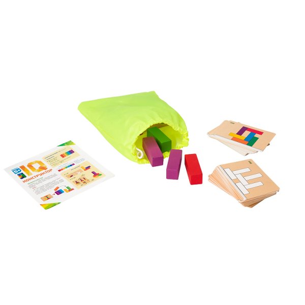 Развивающая игра Step Puzzle "IQ step. IQ-Конструктор" STP-89846