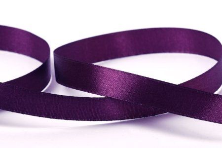 Лента атласная GAMMA 12 мм (1/2") 33 м ± 2 м №156 т.фиолетовый LEN-12-156