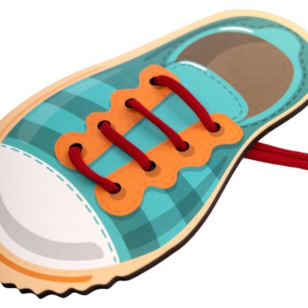 Шнуровка Baby Toys Wood "Ботинки" деревянная  KOR-05129