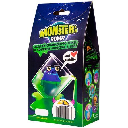 Набор для опытов Monster's bomb, ассорти RE-MB001P