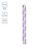 Спицы прямые GAMMA акрил d 12.0 мм 27 см фиолетовые KN-2A-120