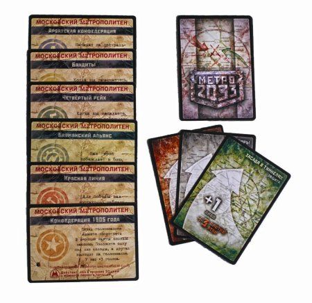 Настольная игра: МЕТРО 2033 (3-е рус. изд.) MAG1197